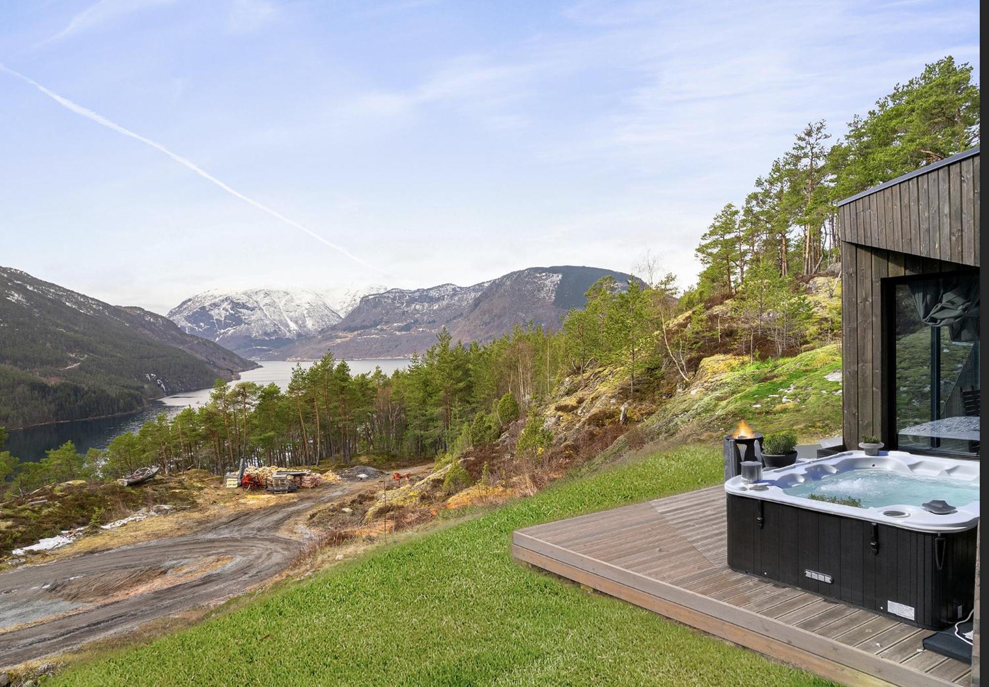 Sogndal Fjordpanorama - Studio Cabins With View Exterior foto